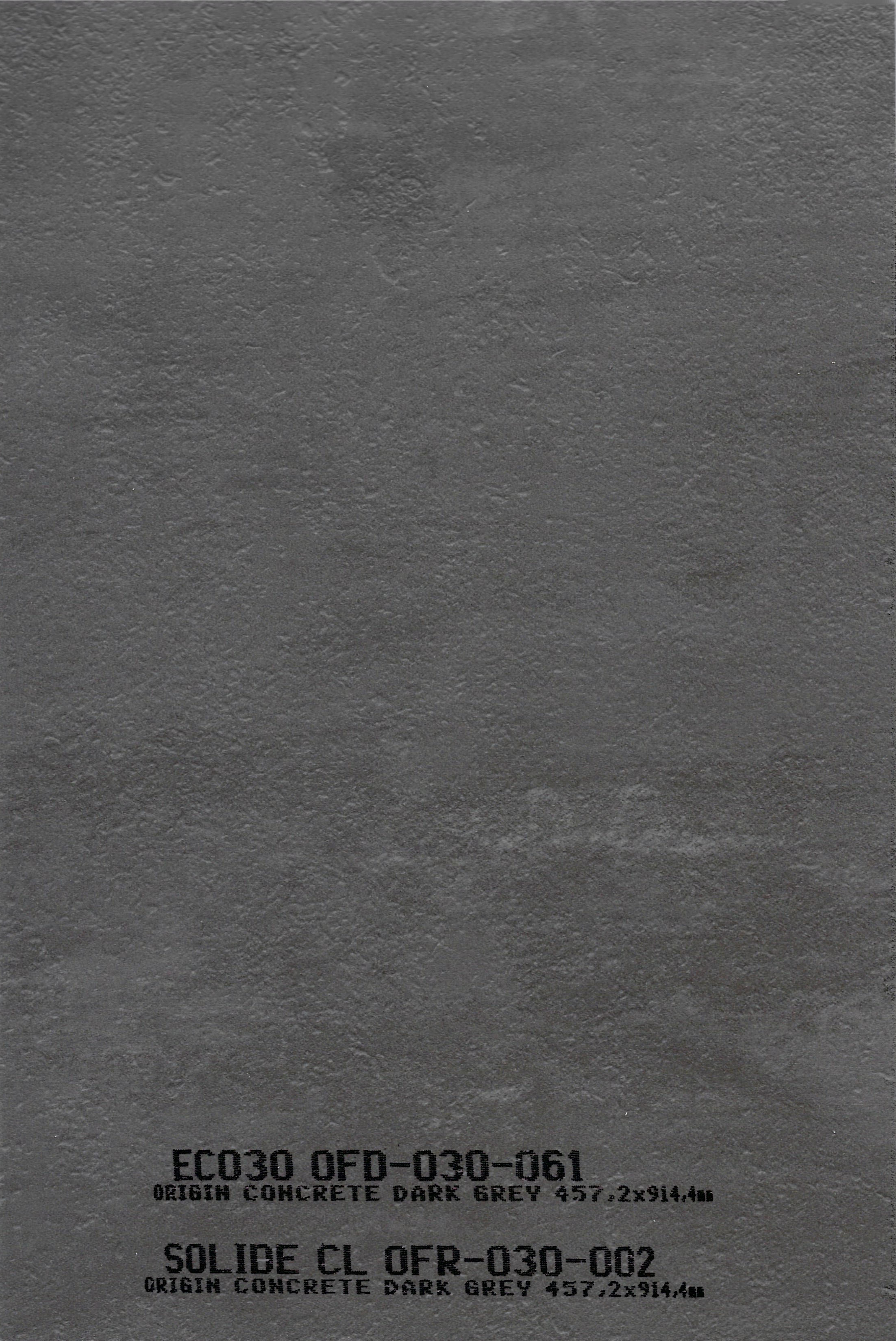Vinyl Eco30 061 Drigin Concrete Dark Grey