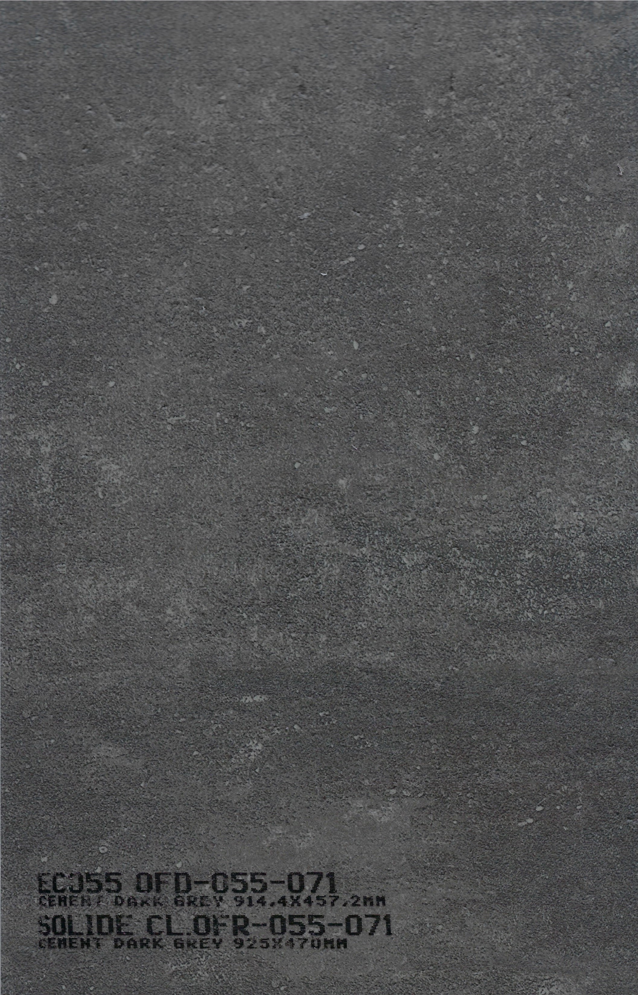 Vinyl SOLIDE CLICK 55 071 - Cement Dark Grey