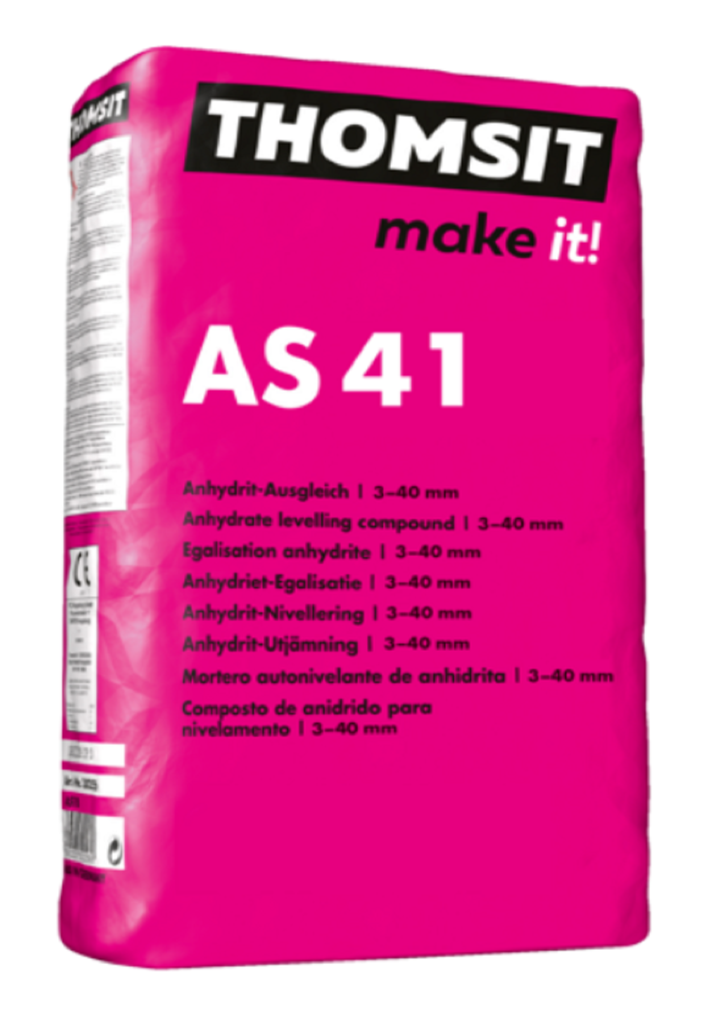 Kalciumsulfátová samonivelační stěrka AS 41 - Thomsit - 25 kg